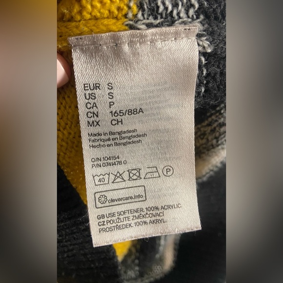 Sweater H&M Striped Small - Picture 7 of 8